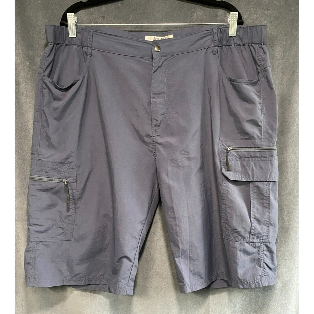 Ochenta Men's Quick Dry Grey Cargo Shorts Size 42